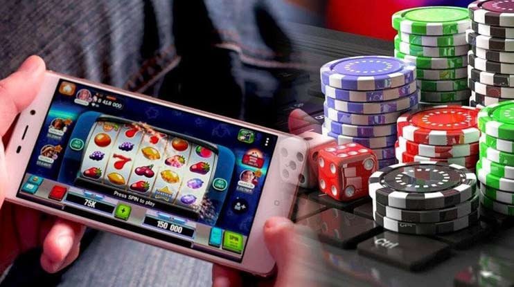 Slot game interface with virtual chip selection in apk e88 Free Play